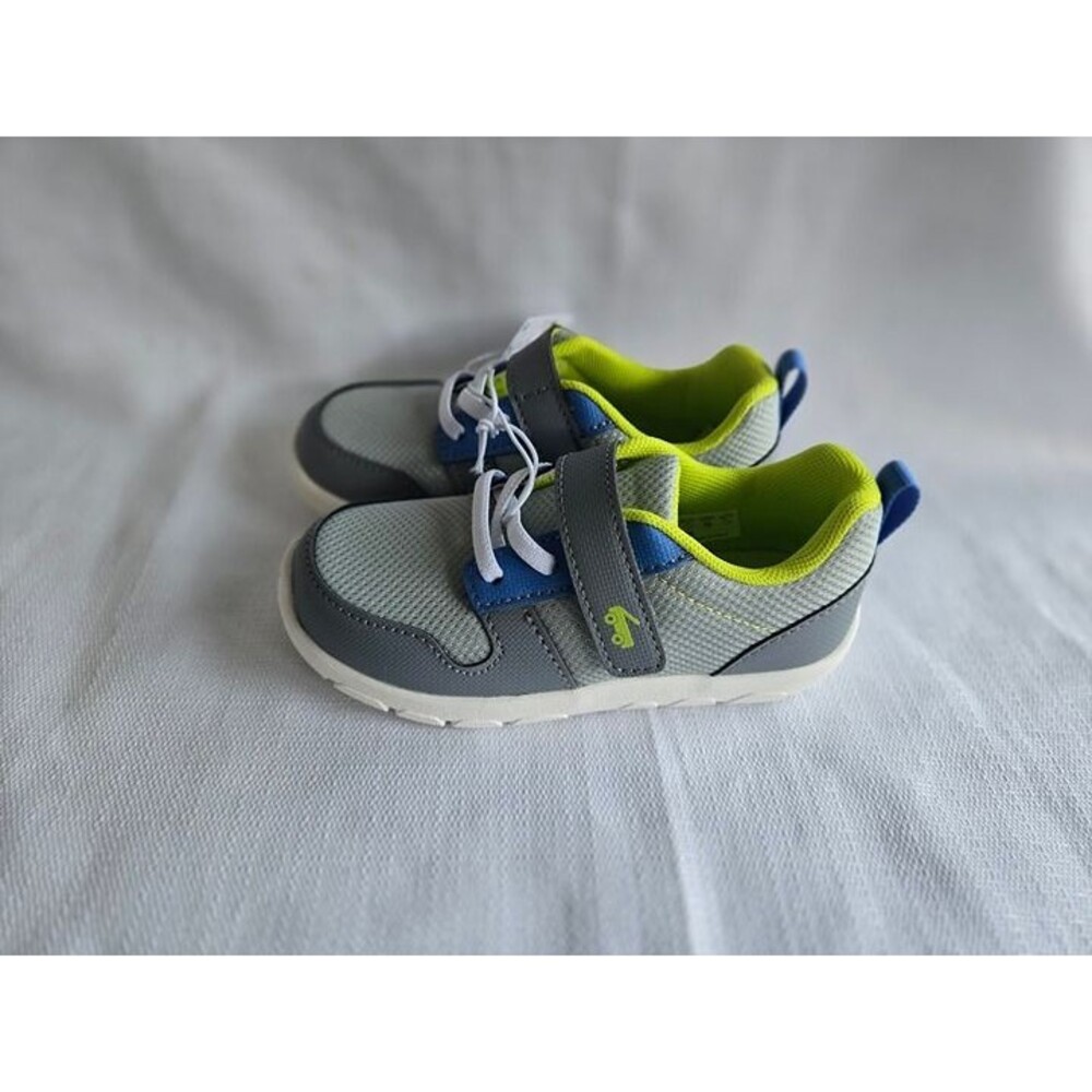 See Kai Run Tenny Toddler Sneakers - Gray - Boys Girls size 12 - NEW